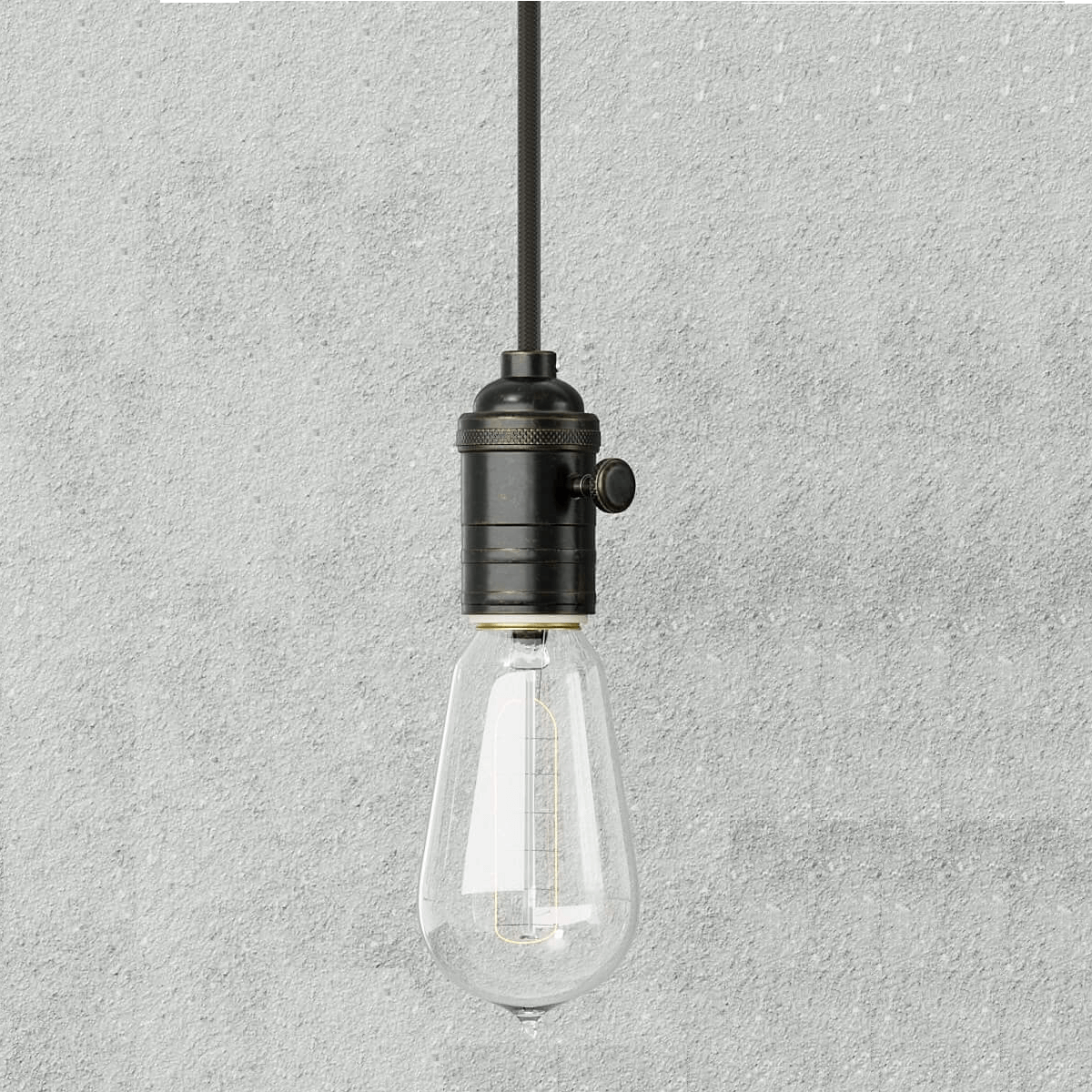 Original Edison Kohlefadenlampe NK65 230V E27 Glühlampe Leuchtmittel um 1948 