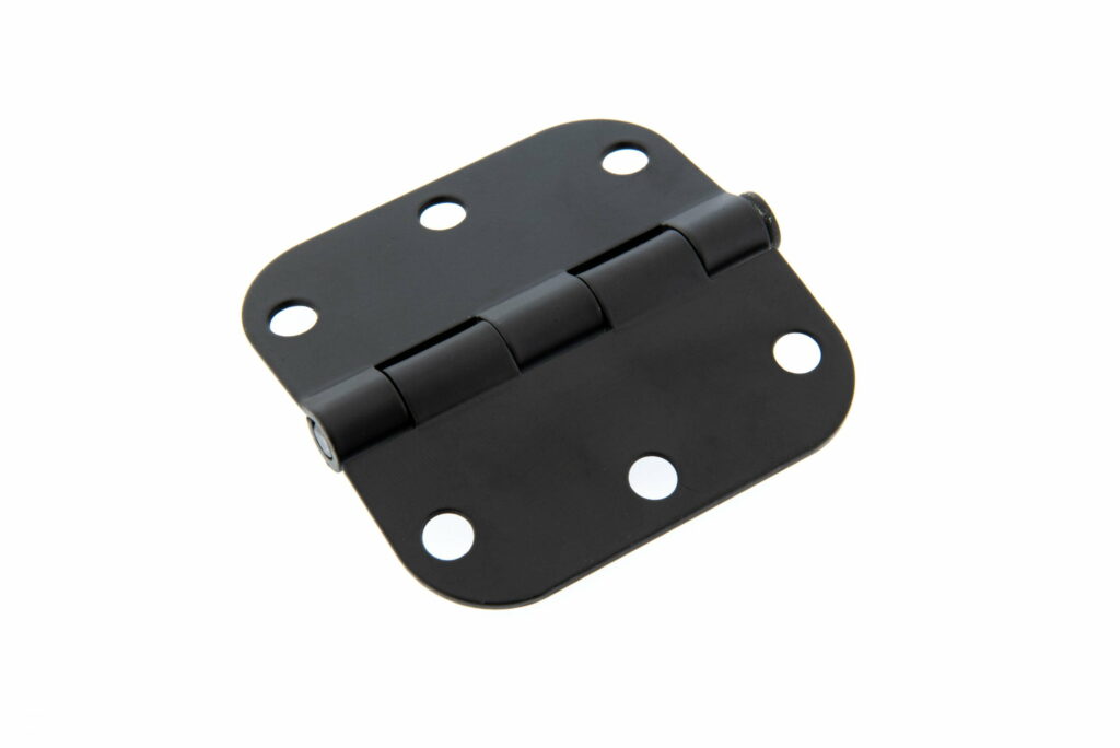 Scharnier Schwarz mit Schrauben 9 CM